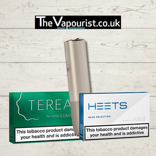 IQOS Duo 3 with TEREA and HEETS packs from TheVapourist.co.uk