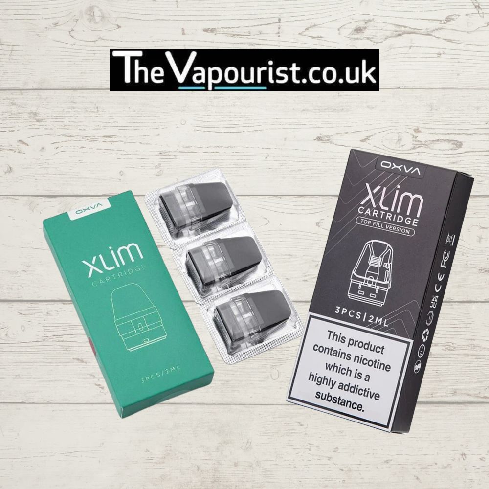 OXVA Xlim pods cartridge packs for vaping from The Vapourist UK.