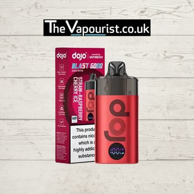 Vaporesso Dojo Blast Straw Ras Cherry Ice Pod Kit