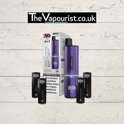 IVG Air 4 In 1 Purple Starter Kit