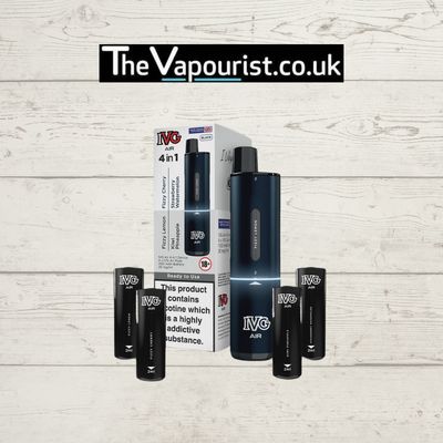IVG Air 4 In 1 Black Starter Kit