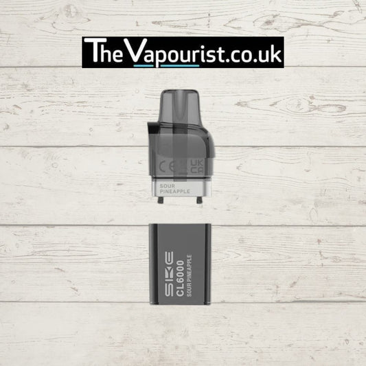 SKE Crystal CL6000 Prefilled Pods Blueberry Raspberries