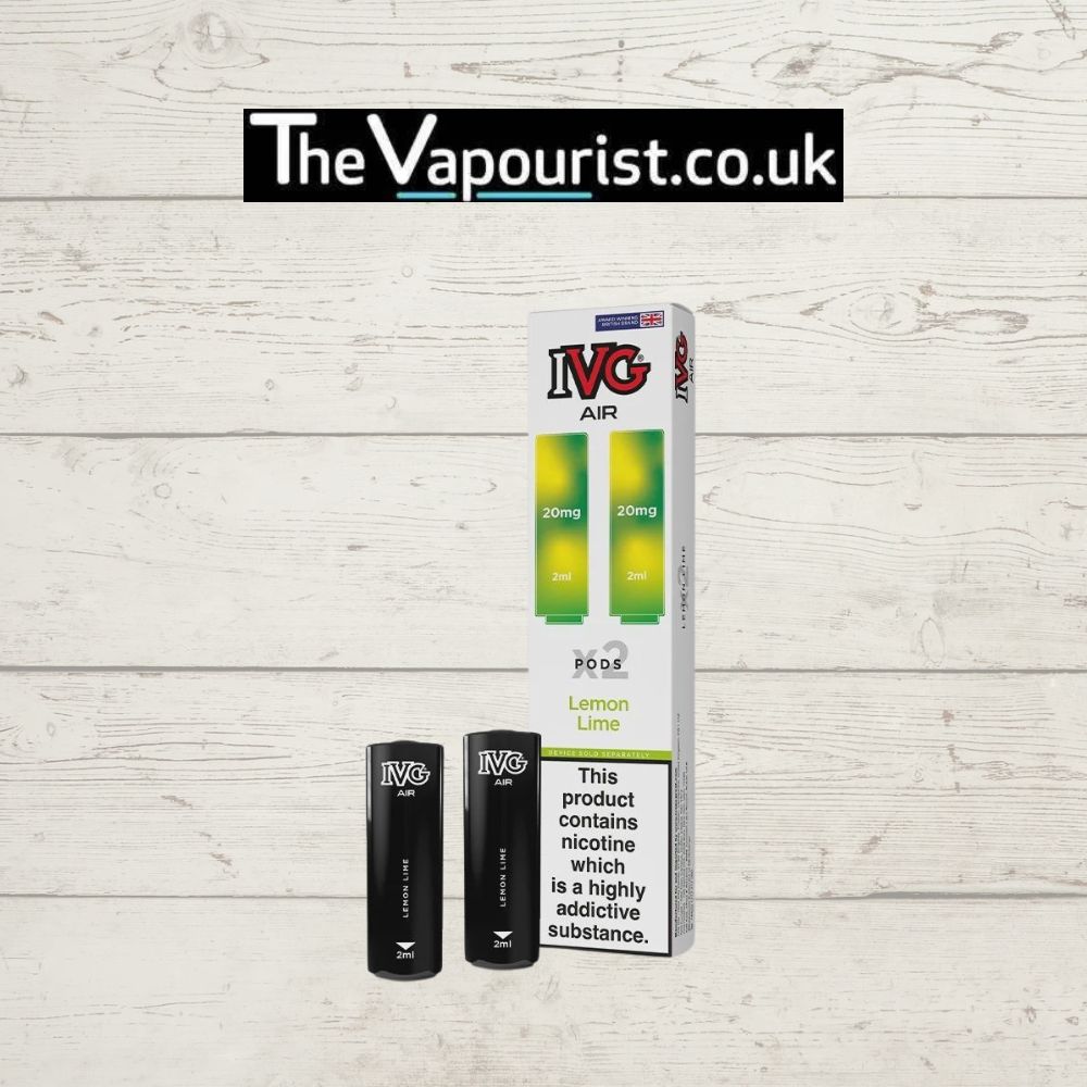IVG Air Replacements Pods 2 Pack Lemon Lime