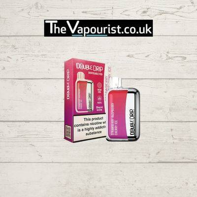 Double Drip Strawberry Raspberry Cherry Ice Disposable