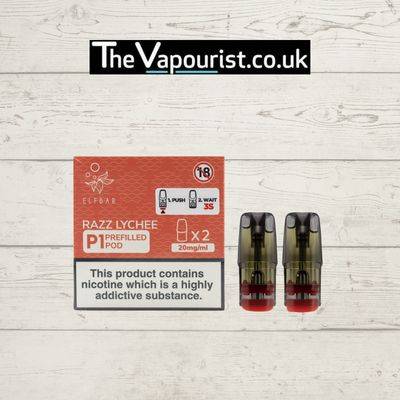 ELFBAR P1 Prefilled Pods Razz Lychee