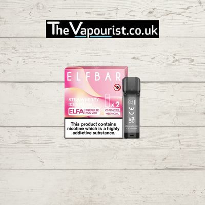 ELFBAR ELFA Pods Strawberry Ice Cream