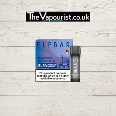 ELFA Pods Blueberry Bubblegum