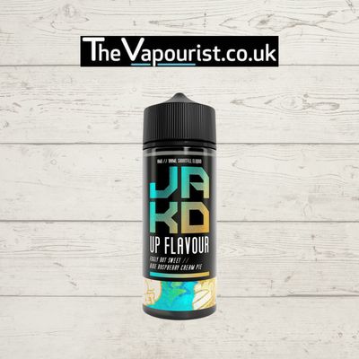 JAK'D Fugly But Sweet Blue Raspberry Cream Pie 100ml
