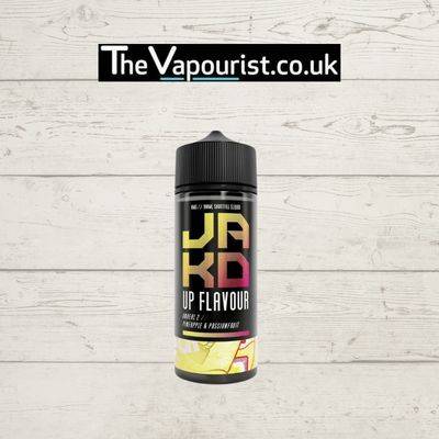 JAK'D Unreal 2 Pineapple & Passionfruit 100ml vape liquid