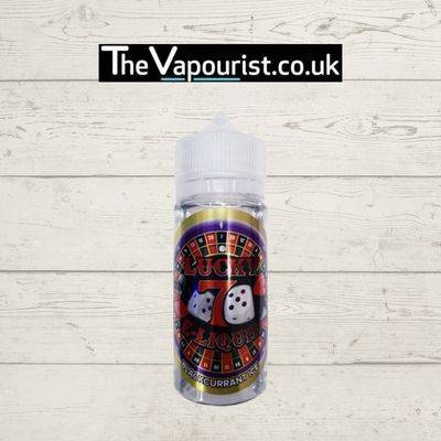 Lucky 7 Blackcurrant Ice 80ml vape liquid