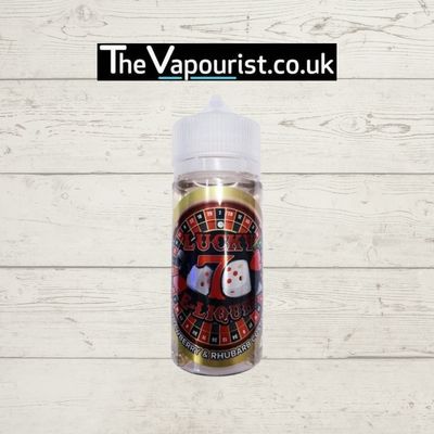 Lucky 7 Strawberry & Rhubarb Custard 80ml