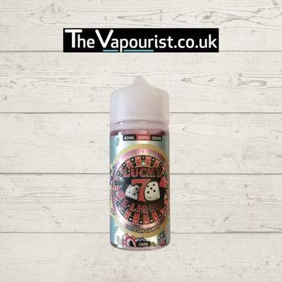 Lucky 7 Cotton Candy 80ml vape liquid