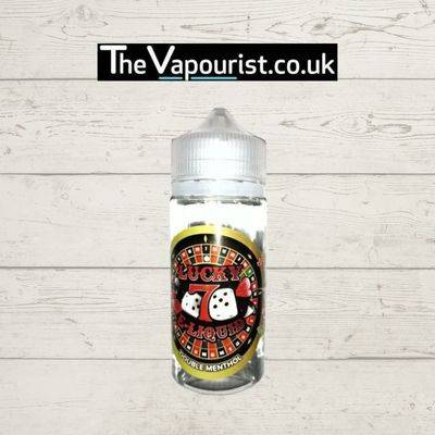 Lucky 7 Double Menthol 80ml vape liquid