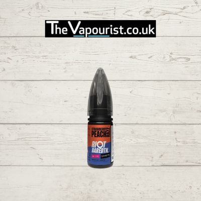 Riot Salt Bar EDTN Strawberry Peach Razz No Ice