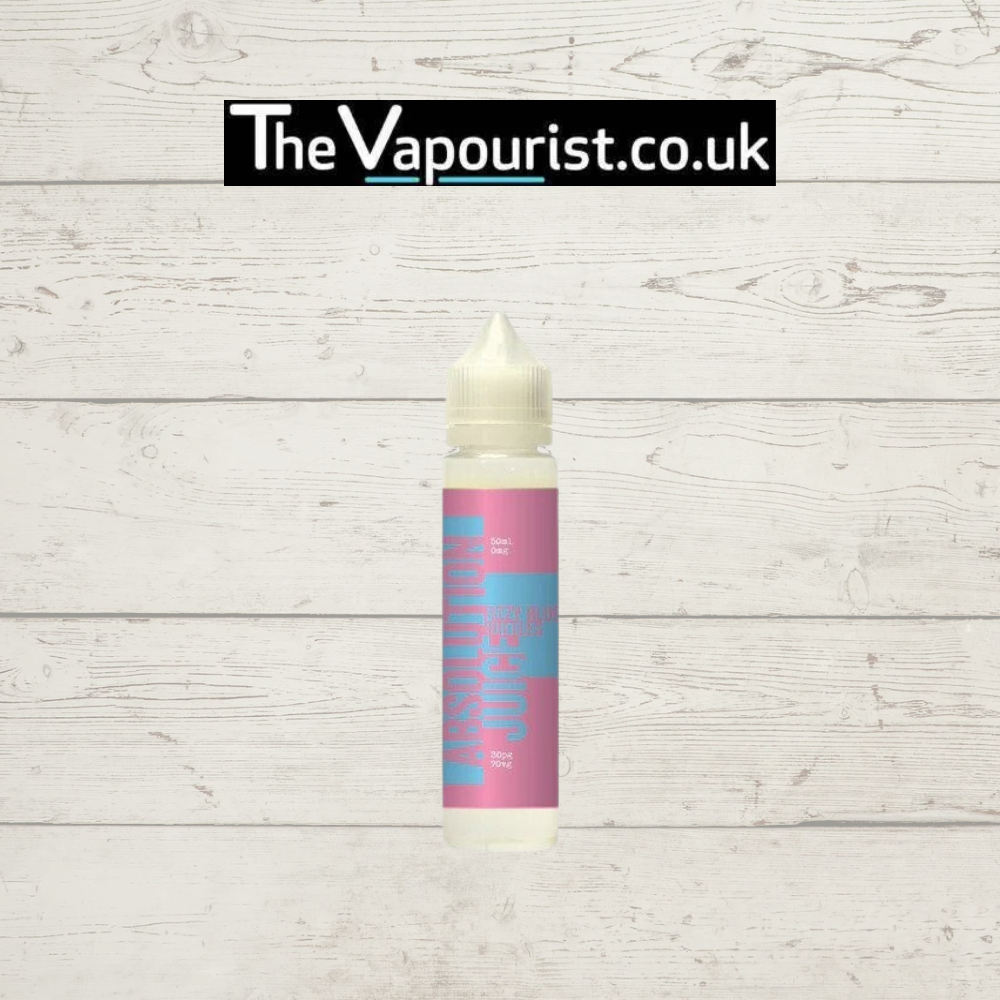 Absolution Juice Fizzy Blue Bottles 50ml