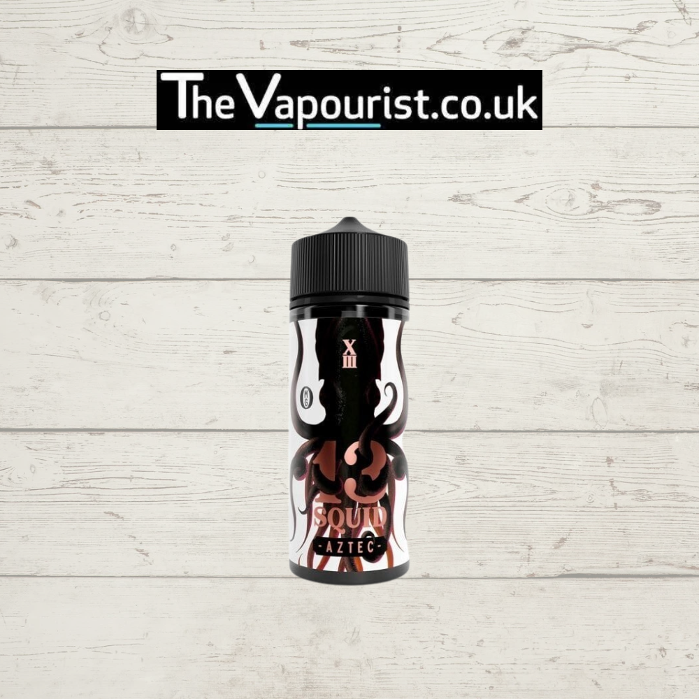 13 Squid Aztec 100ml Vanilla Tobacco