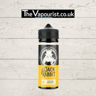Jack Rabbit Custard Doughnut 100ml vape liquid