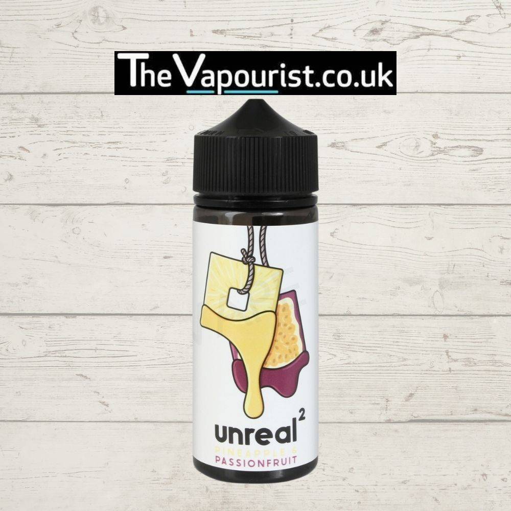 Unreal 2 Pineapple & Passionfruit 100ml vape liquid