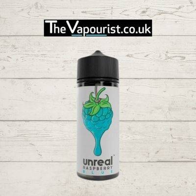 Unreal Blue Raspberry 100ml vape liquid