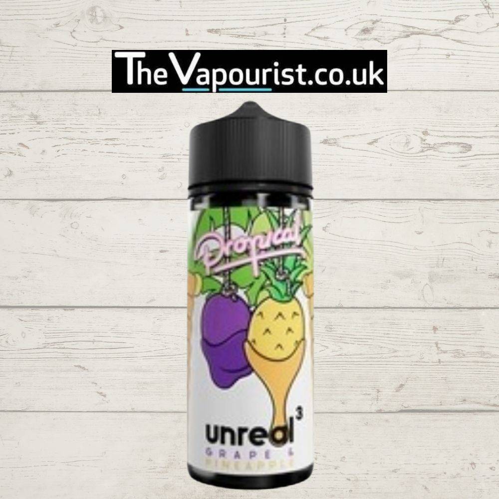 Unreal 3 Grape & Pineapple 100ml vape liquid