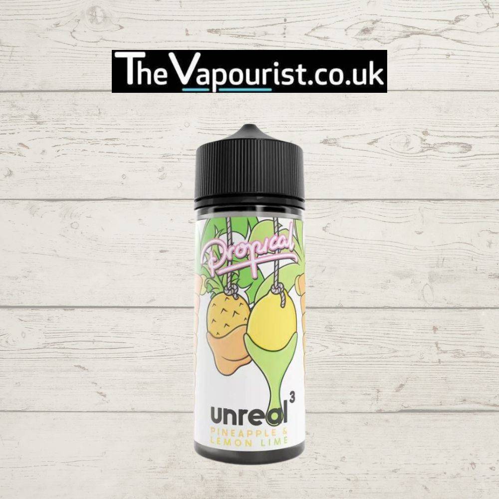 Unreal 3 Pineapple Lemon & Lime 100ml vape liquid