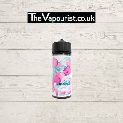 Unreal Ice Bubblegum 100ml vape liquid