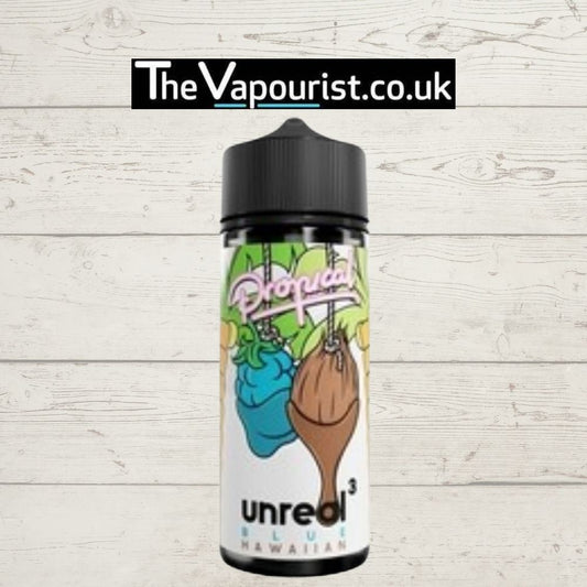 Unreal 3 Raspberry & Coconut Blue Hawaiian 100ml