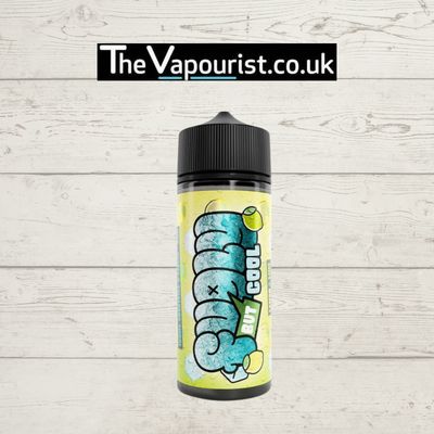Fugly But Cool Vape - Lemon & Lime E-Liquid 100ml bottle with citrus-themed label, ideal for sub-ohm vaping with 70/30 VG/PG blend.