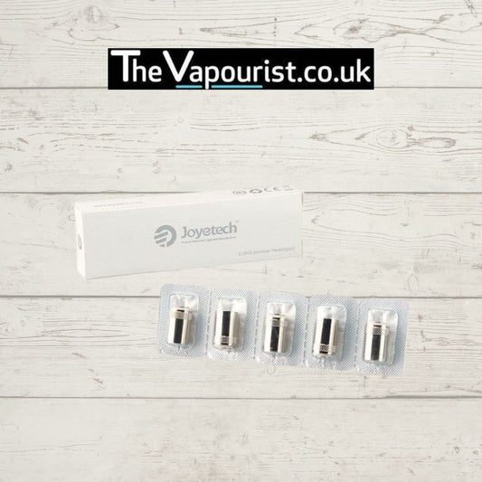 Joyetech BF Coils 5 Pack for vaporizers, offering smooth airflow and rich flavour, ideal for a satisfying vaping experience from The Vapourist.