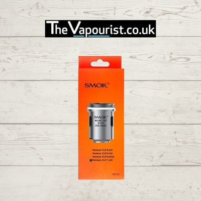 SMOK Helmet Coils 5-pack 0.85Ω for SMOK Helmet Tank, ideal for restricted DTL vaping. Compatible with Helmet CLP coils.
