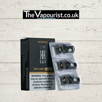Voopoo TPP Coils 3 Pack for TPP Pod Tank, featuring three high-performance coils in blister packaging for enhanced flavour and vapour production.