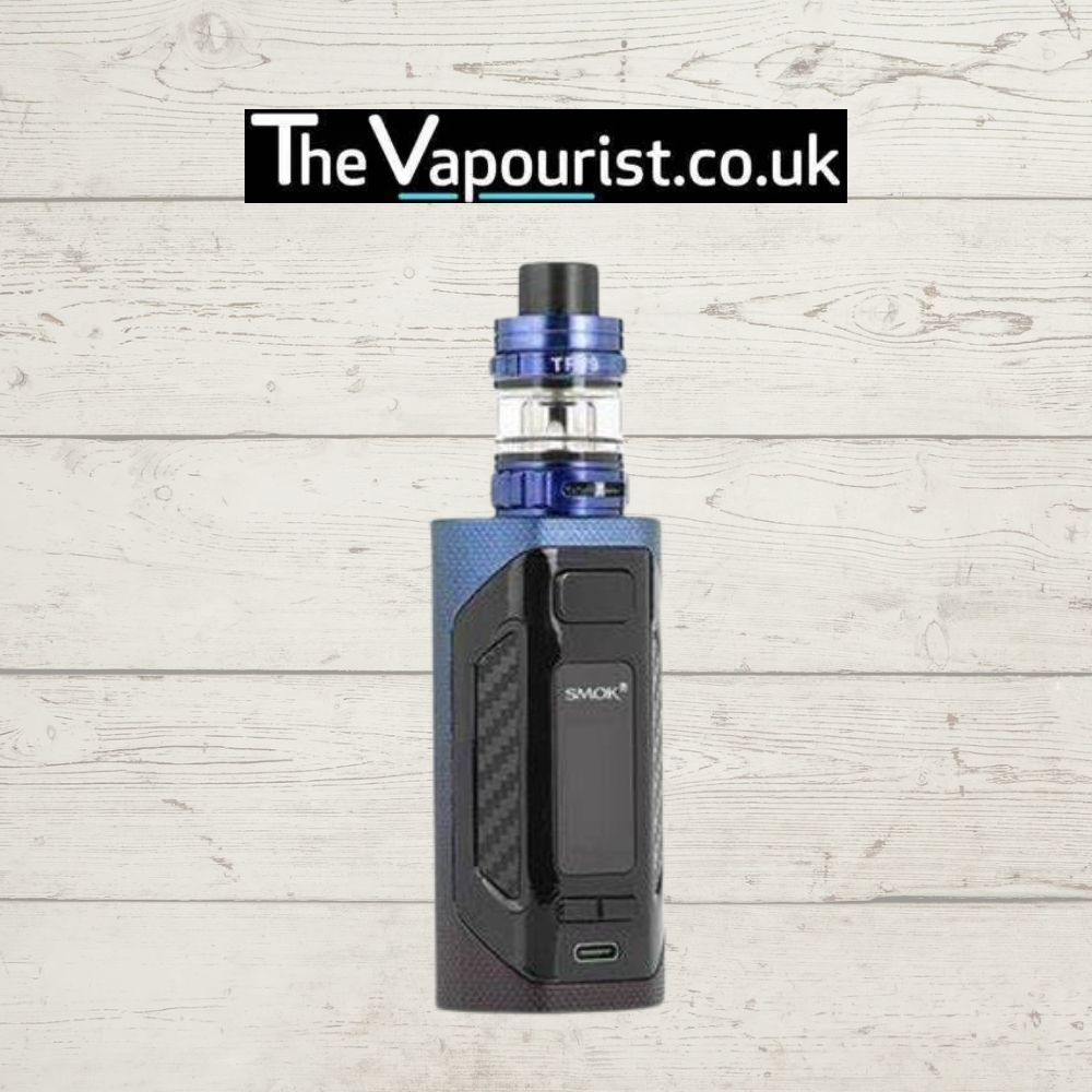 SMOK Rigel Kit - Dual Cell 18650 Battery Cell Compatible vaporizer with blue and black design, ideal for high-performance vaping needs.