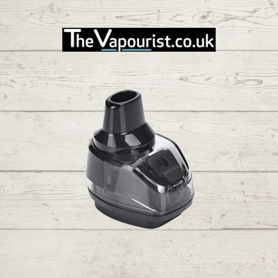 GEEKVAPE B60 & Boost 3 Pod - high quality replacement pod for vaporizers, shown in black with transparent tank and ergonomic mouthpiece.