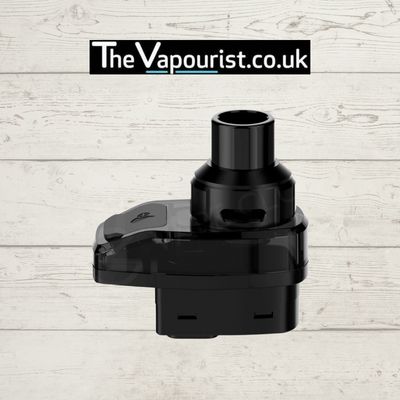 GEEKVAPE H45 4ml Pod replacement cartridge for GEEKVAPE H45 kit, featuring a transparent black design and 4ml e-liquid capacity.
