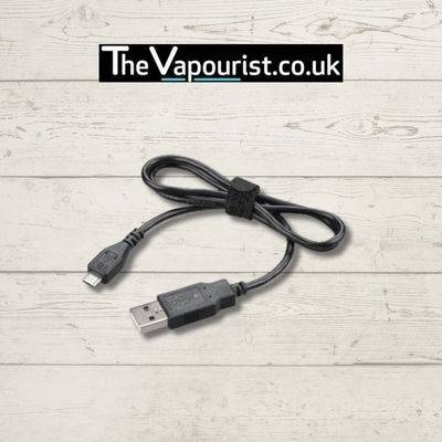 Micro USB Charge Lead Cable - fits your charging needs. Black USB to Micro USB cable ideal for vaporizers, available in multiple lengths.