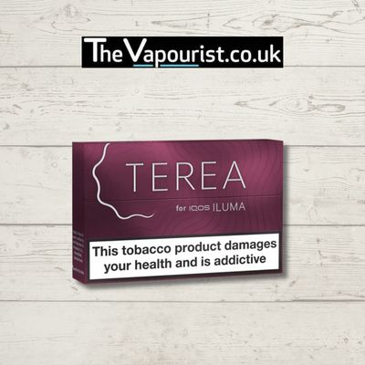 IQOS TEREA Russet for IQOS Iluma, 20-pack of tobacco sticks with bold flavor. Ideal for users seeking a rich vaping experience.