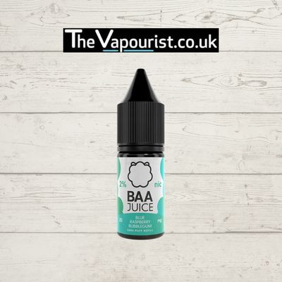 Baa Juice Salts Blue Raspberry Bubblegum