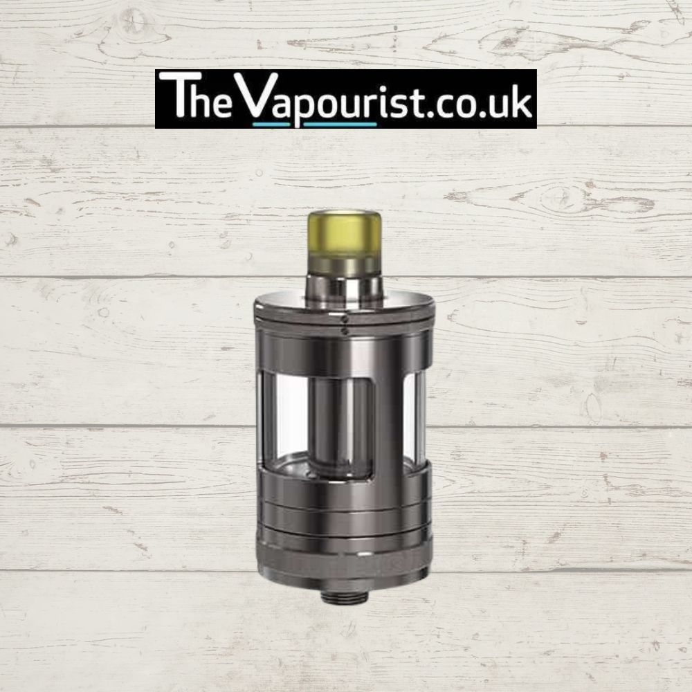 Stainless steel Aspire Nautilus GT Tank featuring 2ml capacity and Nautilus coil compatibility, designed for premium flavour and precision airflow.
