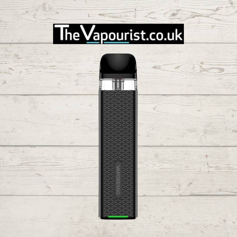 Vaporesso XROS 3 Mini Kit - sleek and portable pod system in matte black finish, designed for flavourful and simple vaping.