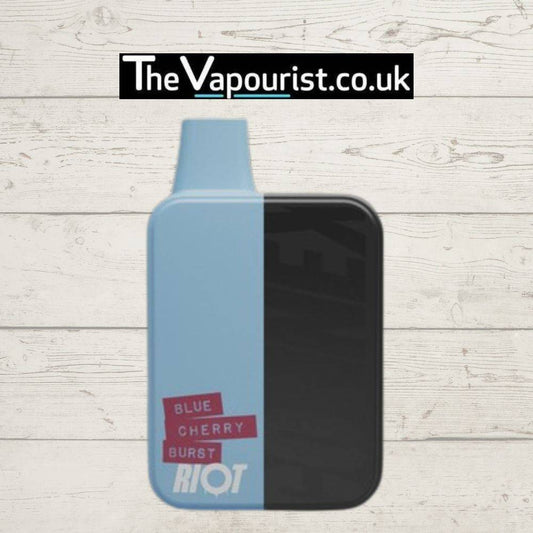 Riot Connex Prefilled Pod Kit Blue Cherry Burst offers 900mAh power and 2x 2ml pods, ideal for vapers prioritizing convenience & flavour.