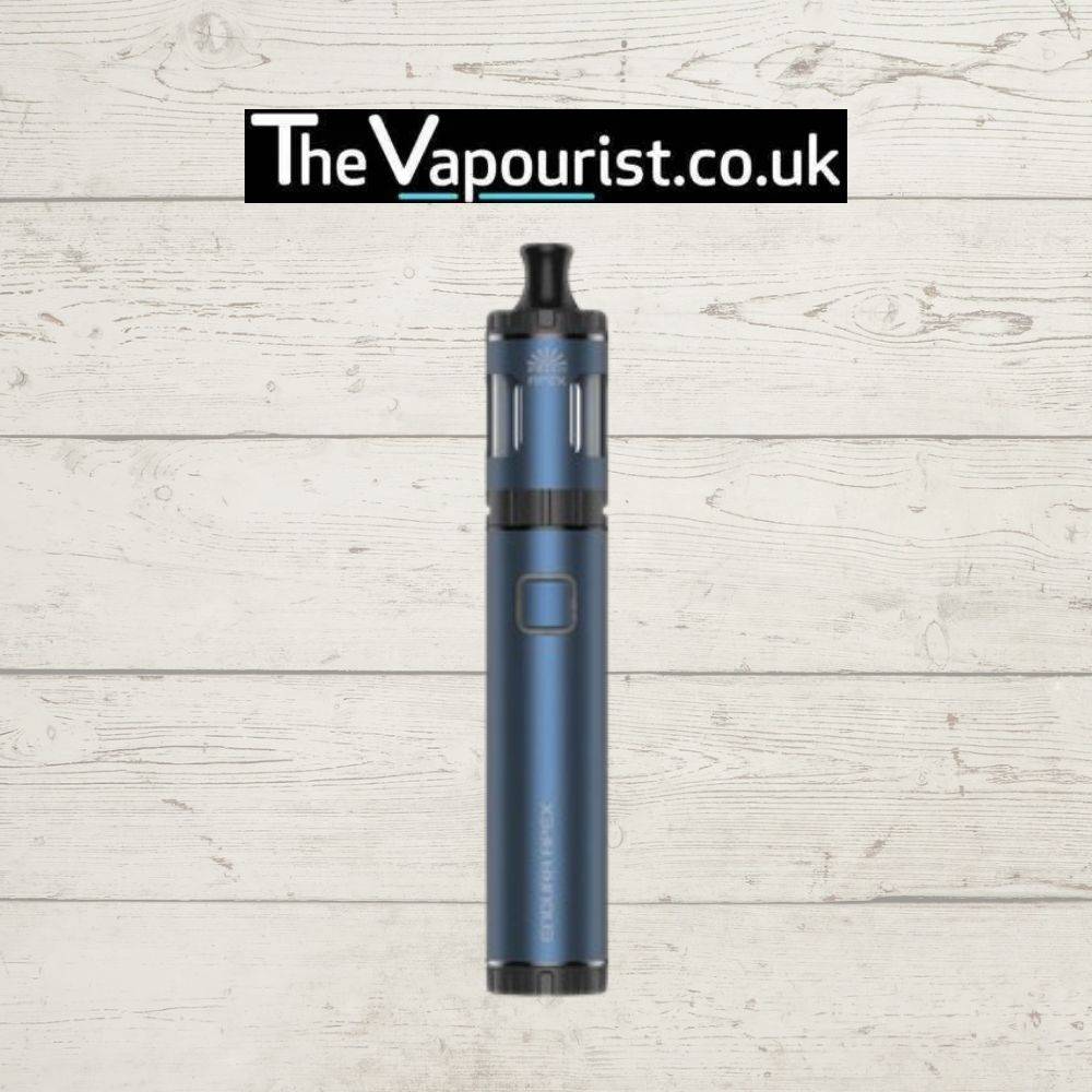 Innokin Endura Apex Kit compact and easy-to-use mouth-to-lung vape in blue, ideal for beginners switching from smoking.