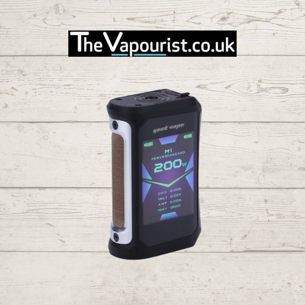 GEEKVAPE Aegis X Battery Mod - durability & advanced technology. Rugged design with side grip and full-color screen, built for power and resilience.