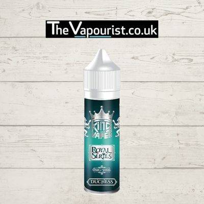 KOV Royal Series Duchess Mixed Berries 50ml e-liquid with crown logo, offering a refreshing fusion of sweet and tangy berries for vaporizers.