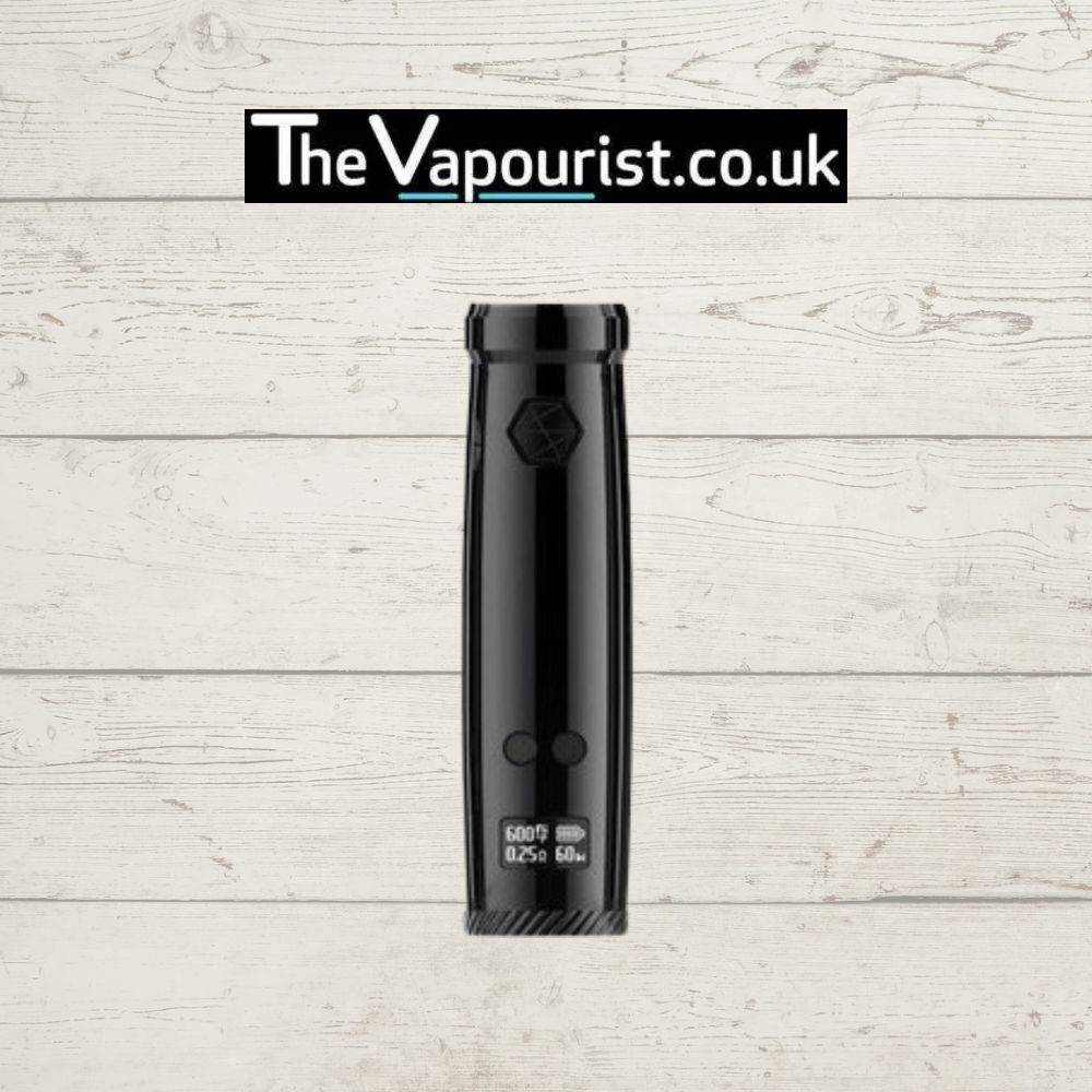 Uwell Nunchaku 80W Mod - Compact, Powerful Vape Mod in sleek black finish with OLED screen, ideal for high-performance vaping.