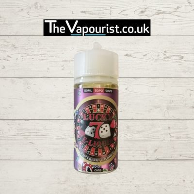 Lucky 7 Blackberry Crumble 80ml