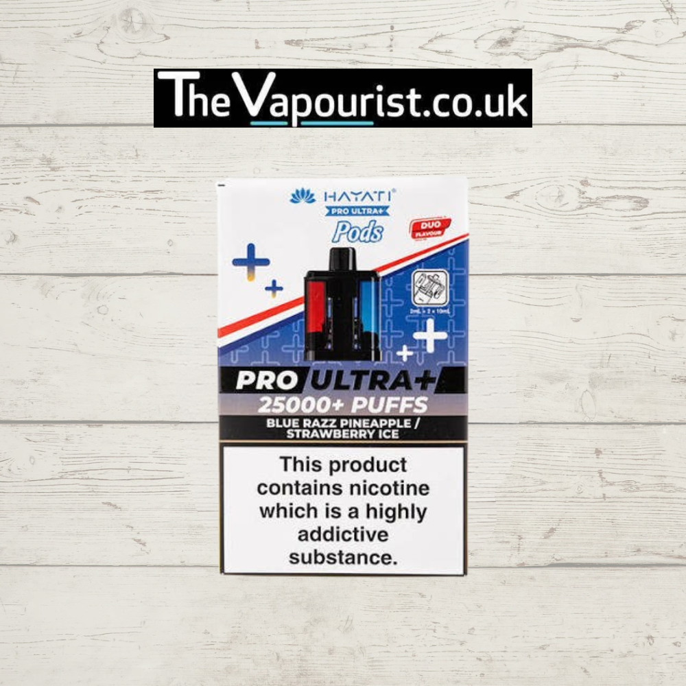 Hayati Pro Ultra 25K Replacement Pods - Blue Razz Pineapple / Strawberry Ice