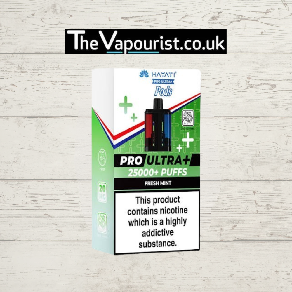 Hayati Pro Ultra 25K Replacement Pods - Fresh Mint