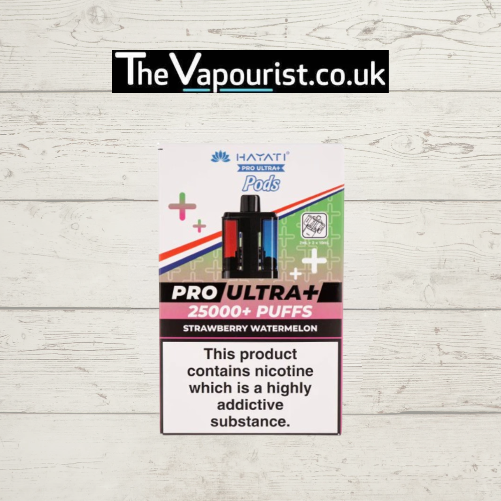 Hayati Pro Ultra 25K Replacement Pods - Strawberry Watermelon