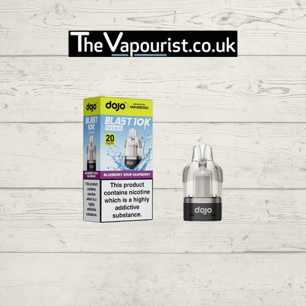 Vaporesso Dojo Blast 10k Pre Filled Pod Blueberry Sour Raspberry