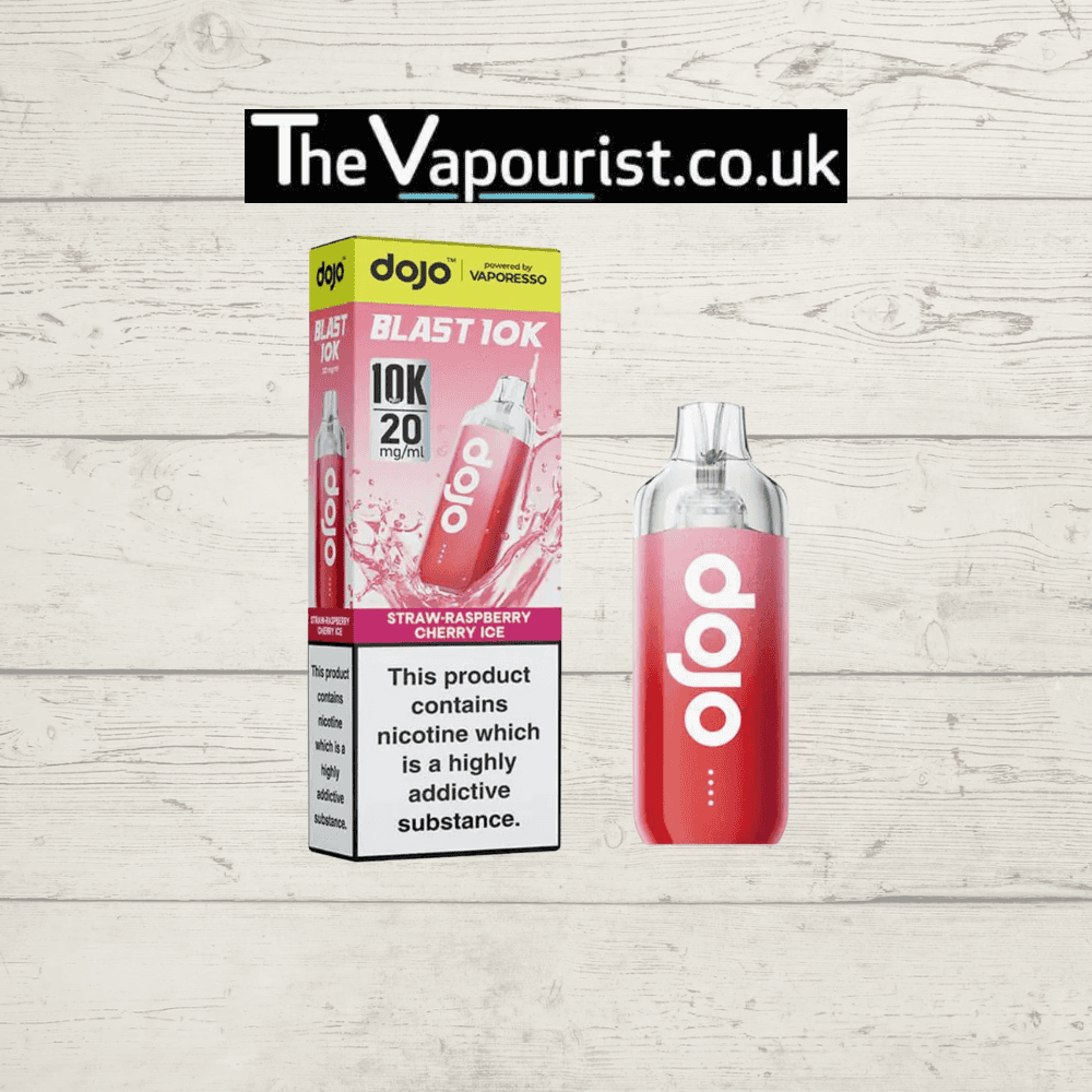 Vaporesso Dojo Blast 10k Pre Filled Pod Kit Strawberry Raspberry Cherry